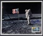 1969, Buzz Aldrin signed color lithos (x6)