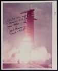 1973, Skylab 3, Jack Lousma signed NASA color photos & litho