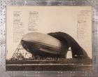 USS AKRON Photo by Maragaret Bourke-White Signed by Crew.