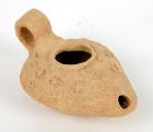 Beit Natif Oil Lamp, ca. 4th - 5th Century AD