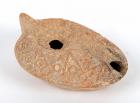 Islamic Pear Shaped Oil Lamp, 8th - 9th Century AD