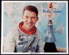 1962, MA-8, Wally Schirra signed NASA color litho