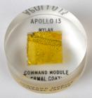 1970, Apollo 13 FLOWN CM thermal coating