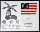 1973-74 Skylab FLOWN USA flag