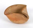 Judean. Iron Age ( Hamentashen) Oil Lamp, ca. 1200- 560 BC - 2