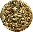 India & States. Dinar, ND (c.300 AD) - 2