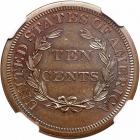 1868 Pattern Ten Cents. Copper, Plain Edge. Judd-648. Pollock-721 High Rarity 6 - 2