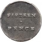 Australia - New South Wales. 15 Pence (Dump), 1813 - 2