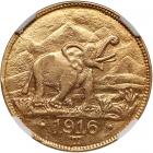 German East Africa. 15 Rupees, 1916-T