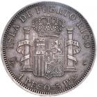 Puerto Rico. Peso, 1895-PGV - 2