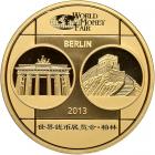 China. 5 Ounce Gold Medal, 2013 - 2