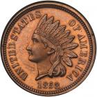 1858 Pattern Cent. Copper-Nickel, Plain Edge. Judd-211. Pollock-255. Rarity 4