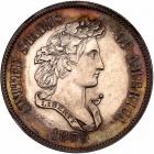 1859 Pattern Half Dollar. Silver, Reeded Edge. Judd-237. Pollock-293. Rarity 4