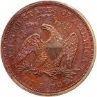 1866 Pattern Dollar. Copper, Reeded Edge. Judd-541. Pollock-606. Low Rarity 6 - 2