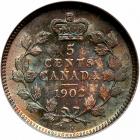 Canada. 5 Cents, 1902-H - 2