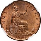 Great Britain. Halfpenny, 1890 - 2