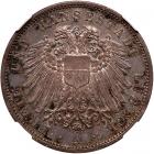 German States: Lübeck. 3 Mark, 1908-A