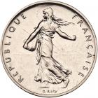 France. Platinum Piefort Franc, 1985