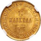 Finland. 10 Markkaa, 1913-S - 2