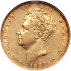 Great Britain. Sovereign, 1827