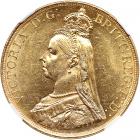 Great Britain. 5 Pounds, 1887