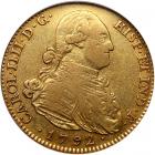 Spain. 4 Escudos, 1792-MF (Madrid)