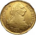 Chile. 8 Escudos, 1802-So JJ