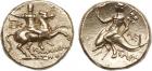 Calabria, Tarentum (c.240-228 BC), Silver Nomos, 6.3g.