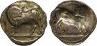 Lucania, Sybaris (c.550-510 BC), Silver Incuse Stater, 5.83g, 12h