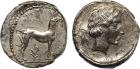 Sicily, Motya (c.412-410 BC), Silver Didrachm, 8.3g.