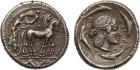 Sicily, Syracuse (Deinomenid Tyranny, 485-466 BC), Silver Tetradrachm, 16.1g.