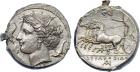 Sicily, Syracuse, Agathokles (317-289 BC), Silver Tetradrachm, 17.08g, 3h.