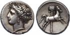 Sicily, Entella (c.320/15-300 BC), Silver Tetradrachm, 17.0g.