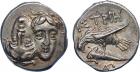 Moesia, Istros (c.400-350 BC), Silver Drachm, 5.36g.