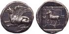 Thrace, Abdera (c.473/70-449/8 BC), Silver Tetradrachm, 14.12g, 9h.