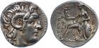Kingdom of Thrace, Lysimachos (323-281 BC), Silver Drachm, 4.30g, 11h.