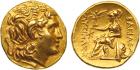 Kingdom of Thrace, Lysimachos (323-281 BC), Gold Stater, 8.4g.