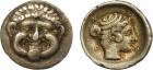 Macedon, Neapolis (late 5th to early 4th century BC), Silver Hemidrachm, 1.84g, 12h.