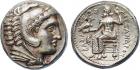 Kingdom of Macedon, Alexander III, the Great (336-323 BC), Silver Tetradrachm, 17.14g, 5h.