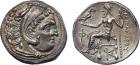 Kingdom of Macedon, Alexander III, The Great (336-323 BC), Silver Drachm, 4.26g, 12h.