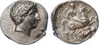 Kingdom of Paeonia, Patraos (340-315 BC), Silver Tetradrachm, 12.74g, 12h.