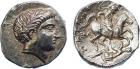 Kingdom of Paeonia, Patraos (340-315 BC), Silver Tetradrachm, 12.47g, 6h.