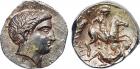 Kingdom of Paeonia, Patraos (340-315 BC), Silver Tetradrachm, 12.56g, 9h.