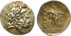 Thessaly, Thessalian League (196-146 BC), Silver Double Victoriatus, 6.30g, 1h.