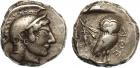 Attica, Athens (c.500/490-485/0 BC), Silver Tetradrachm, 17.0g.