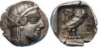 Attica, Athens (c.449-415 BC), Silver Tetradrachm, 17.15g, 11h.