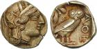Attica, Athens (c.449-415 BC), Silver Tetradrachm, 17.19g, 9h.