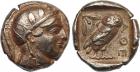 Attica, Athens (c.449-415 BC), Silver Tetradrachm, 16.76g.