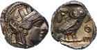 Attica, Athens (c.449-415 BC), Silver Tetradrachm, 17.17g, 9h