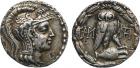 Attica, Athens (86-84 BC), Silver New Style Tetradrachm, 15.94g, 12h.